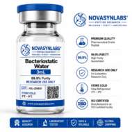 NovasynLabs bacteriostatic water 3mL research diluent