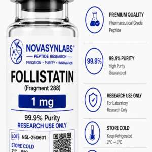 NovasynLabs Follistatin 1mg research protein vial