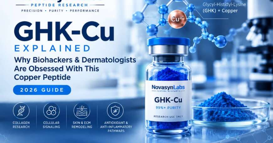 ghk-cu signaling molecule Explained: Why Biohackers & Dermatologists Are Obsessed With This Copper Peptide (2026 Guide) Specification:5 mg vial BPC-157 dosage Buy DSIP 5mg |