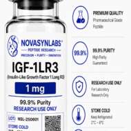NovasynLabs IGF-LR3 1mg research peptide