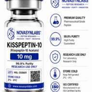 NovasynLabs Kisspeptin-10 peptide 10mg research-grade vial